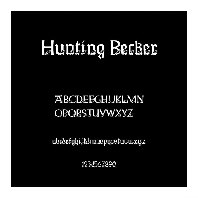 Hunting Becker