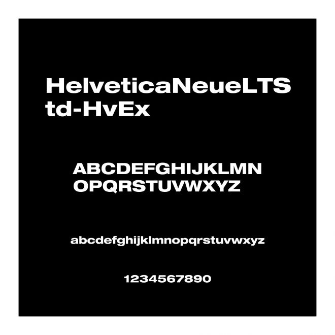 HelveticaNeueLTStd-HvEx