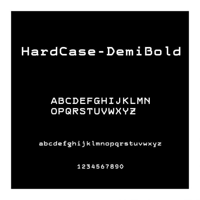HardCase-DemiBold