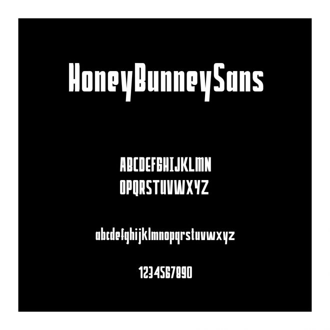 HoneyBunneySans