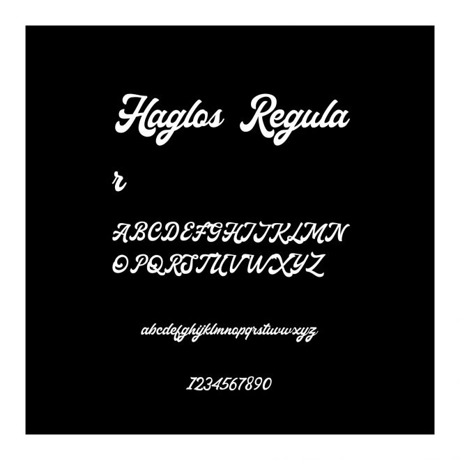 Haglos Regular