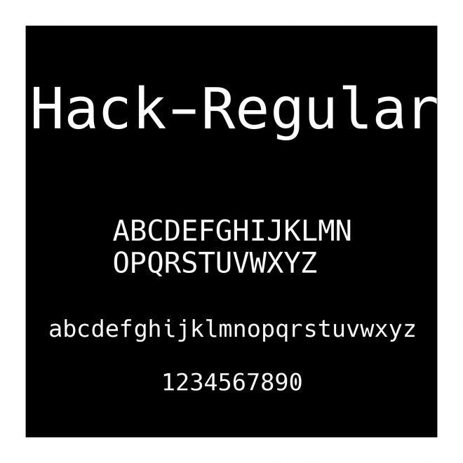 Hack-Regular