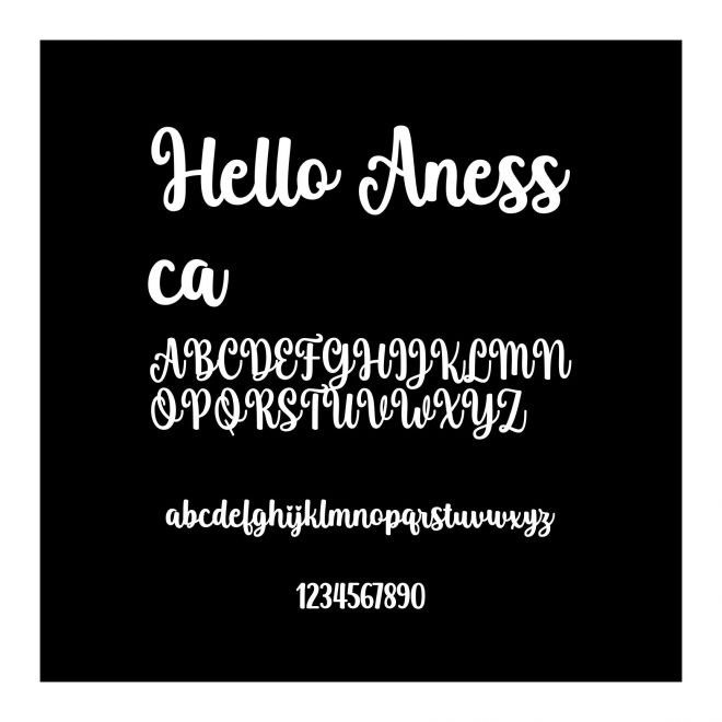 Hello Anessca