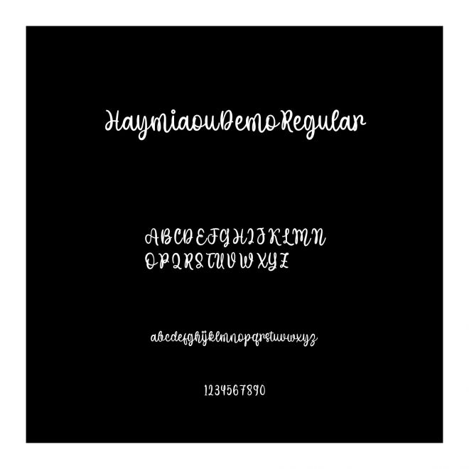 HaymiaouDemoRegular