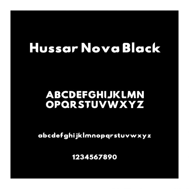 Hussar Nova Black