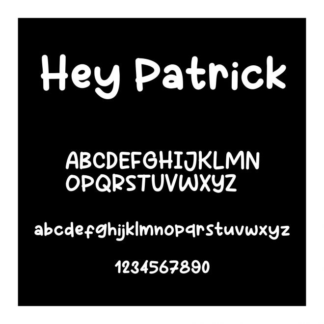 Hey Patrick