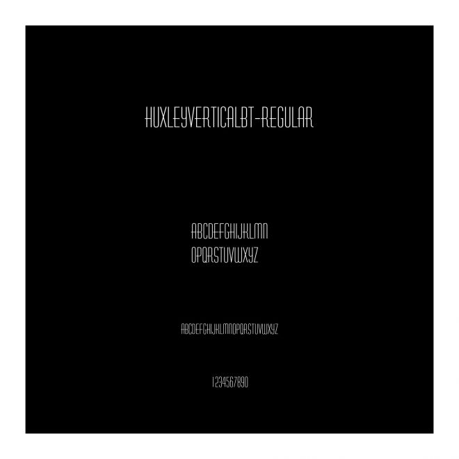 HuxleyVerticalBT-Regular