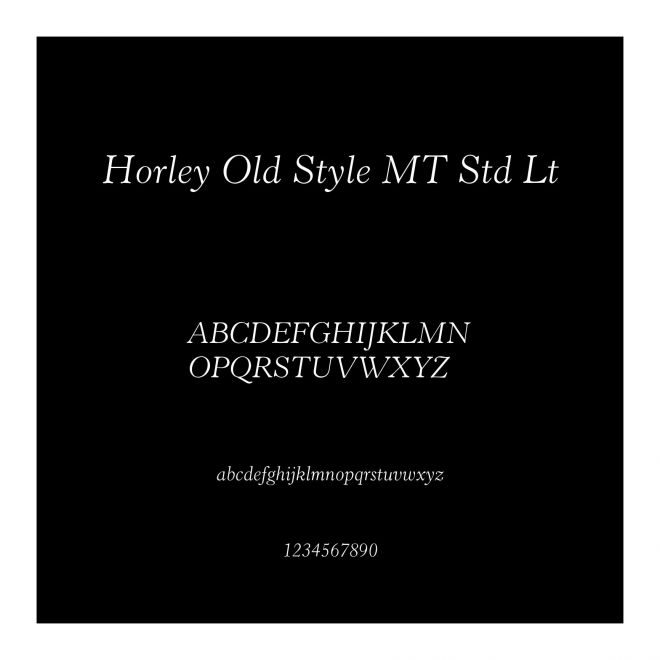 Horley Old Style MT Std Lt