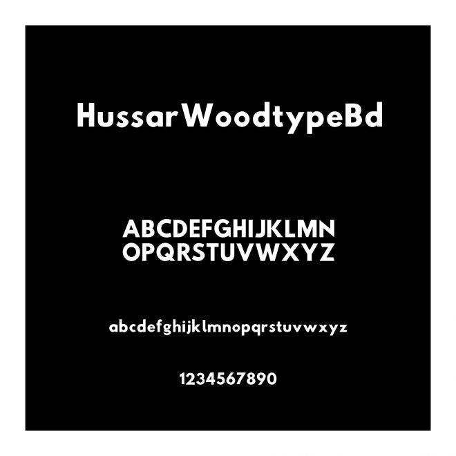 HussarWoodtypeBd