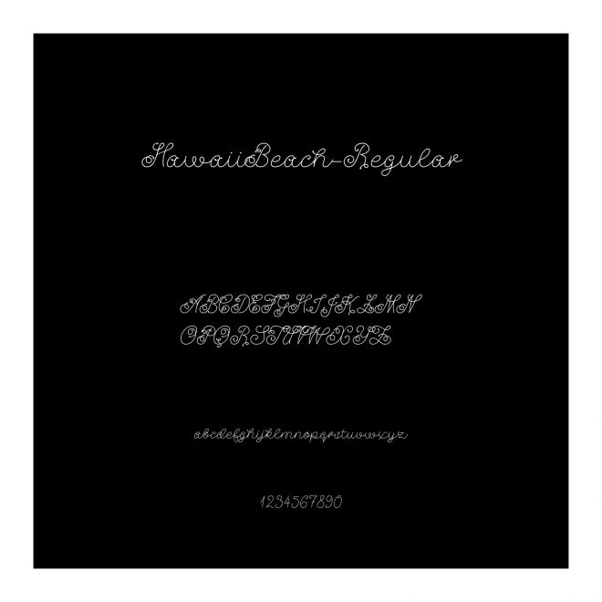 HawaiiBeach-Regular