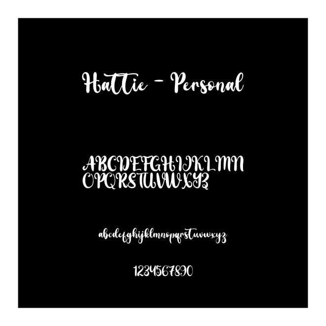 Hattie - Personal