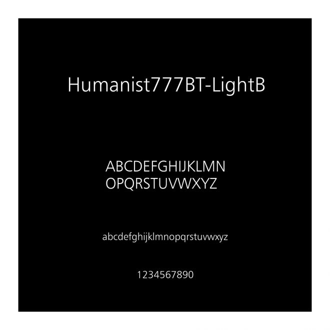 Humanist777BT-LightB