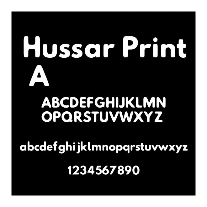 Hussar Print A