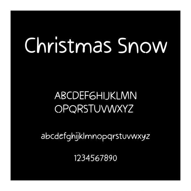 Christmas Snow