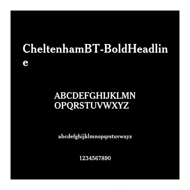 CheltenhamBT-BoldHeadline