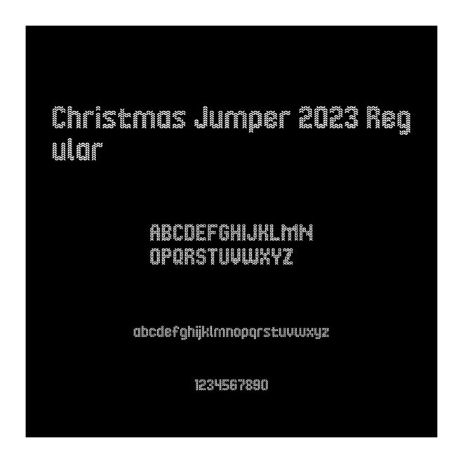 Christmas Jumper 2023 Regular