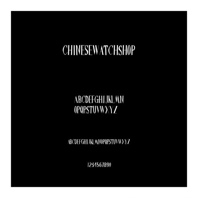 ChineseWatchShop