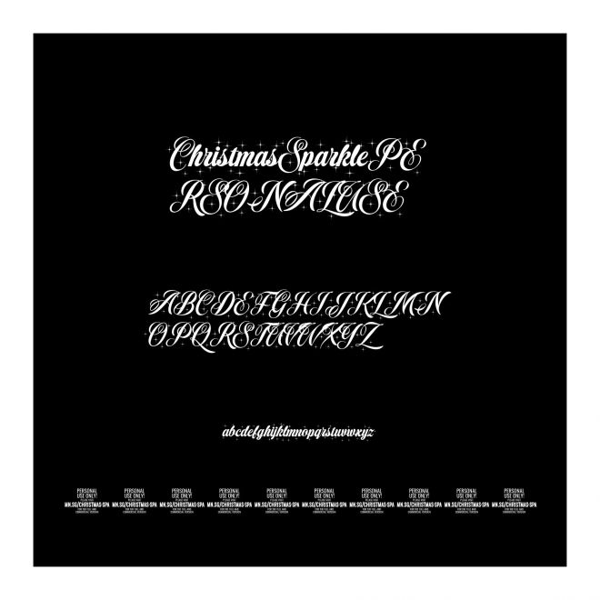 ChristmasSparklePERSONALUSE
