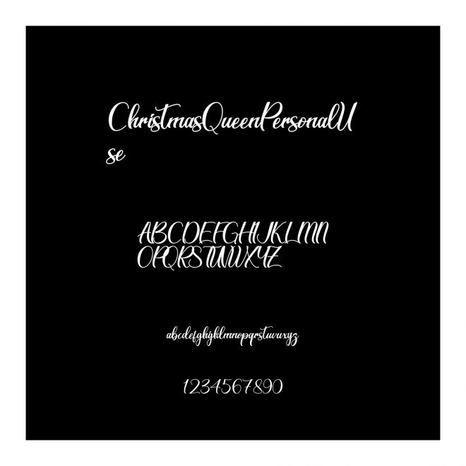 ChristmasQueenPersonalUse