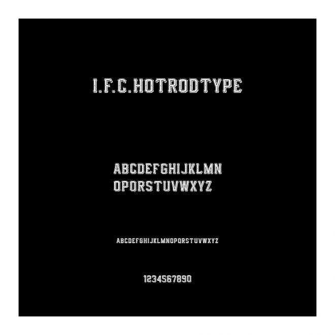 I.F.C.HOTRODTYPE
