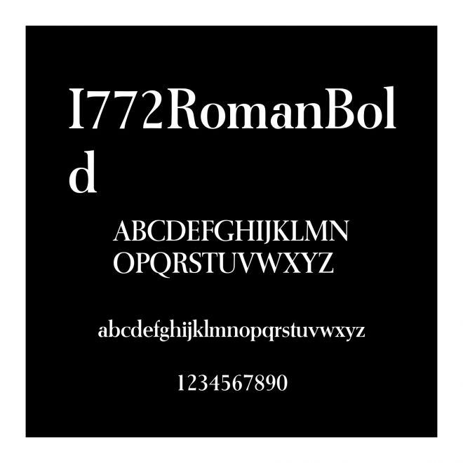 I772RomanBold