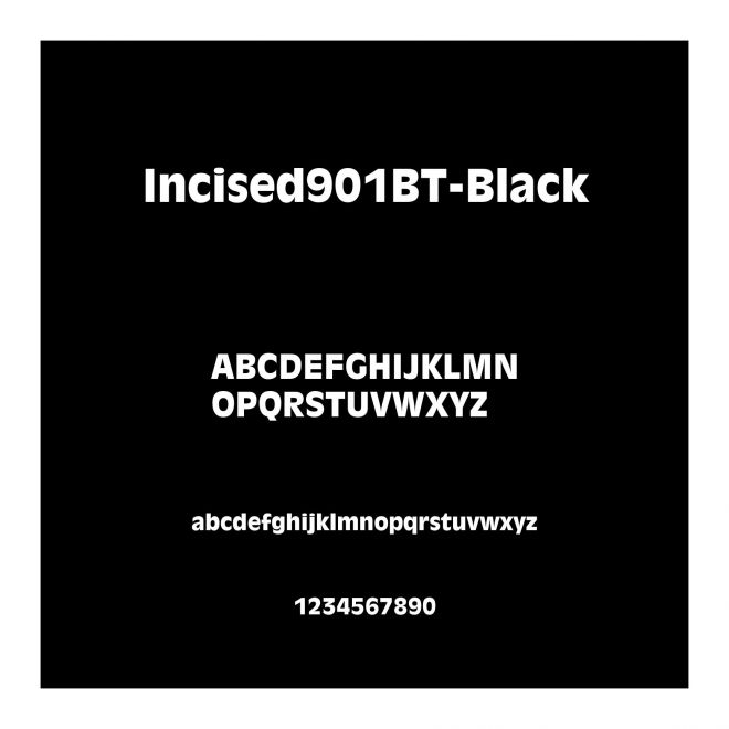 Incised901BT-Black