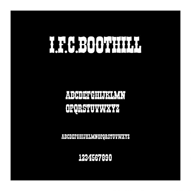 I.F.C.BOOTHILL