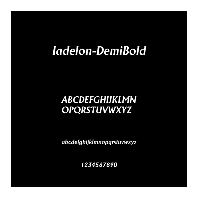 Iadelon-DemiBold