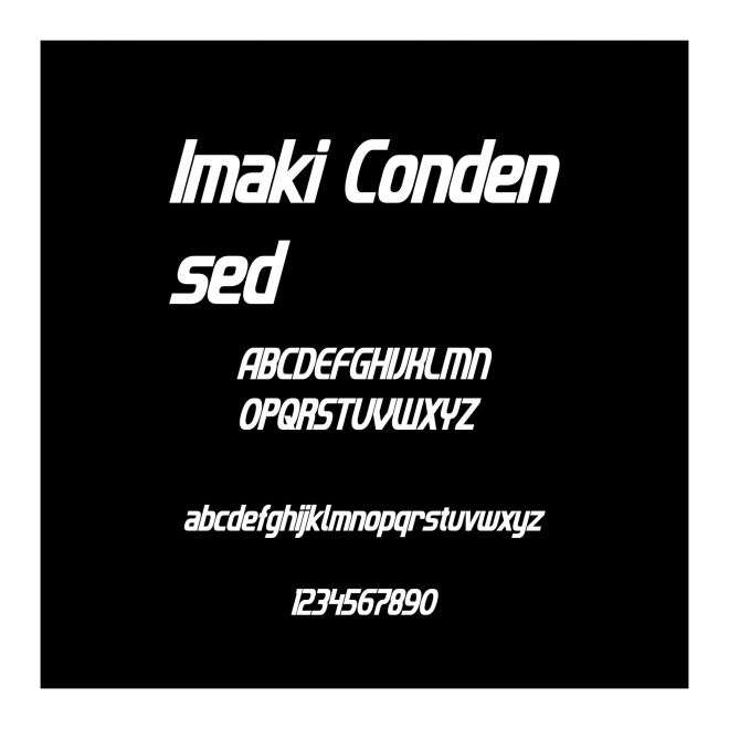 Imaki Condensed