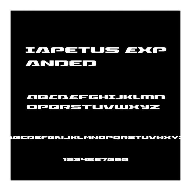 Iapetus Expanded