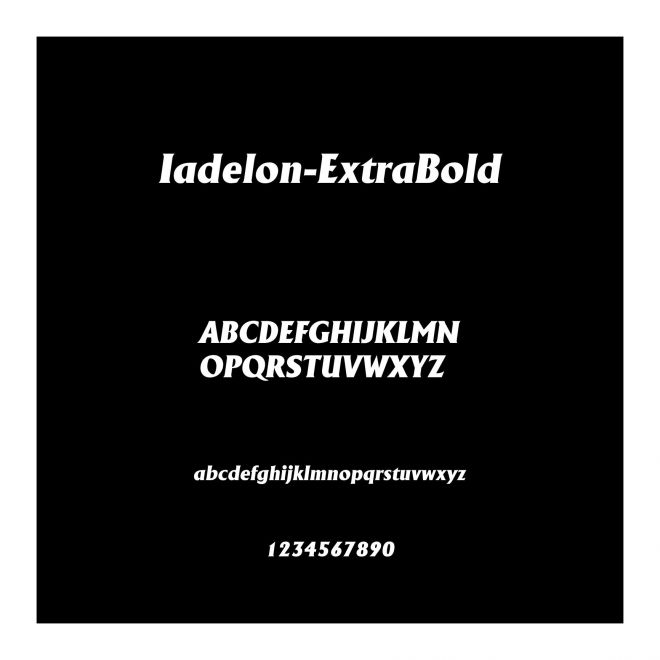 Iadelon-ExtraBold