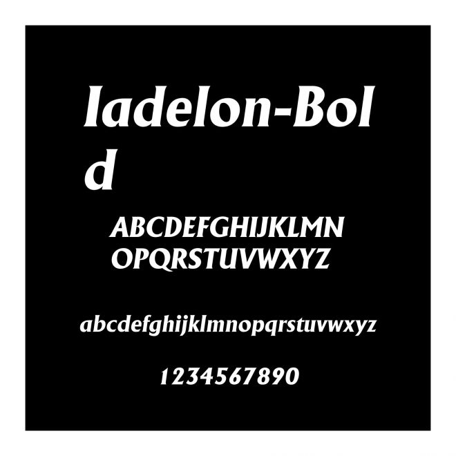 Iadelon-Bold