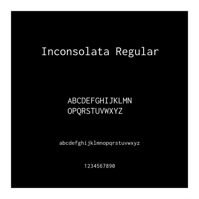 Inconsolata Regular