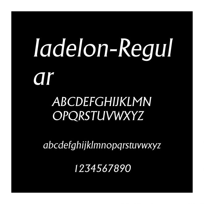 Iadelon-Regular