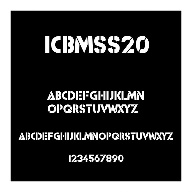 ICBMSS20