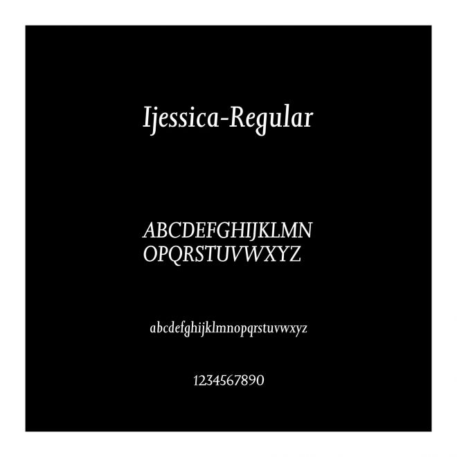 Ijessica-Regular