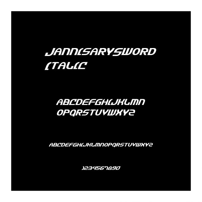 JannisarySwordItalic