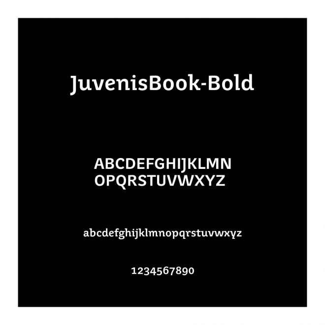 JuvenisBook-Bold