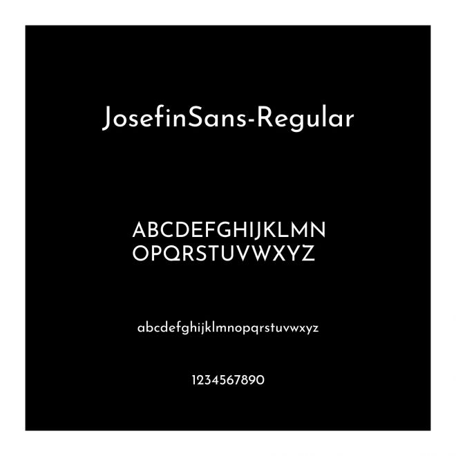 JosefinSans-Regular