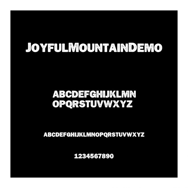 JoyfulMountainDemo