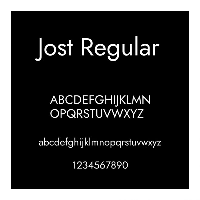Jost Regular