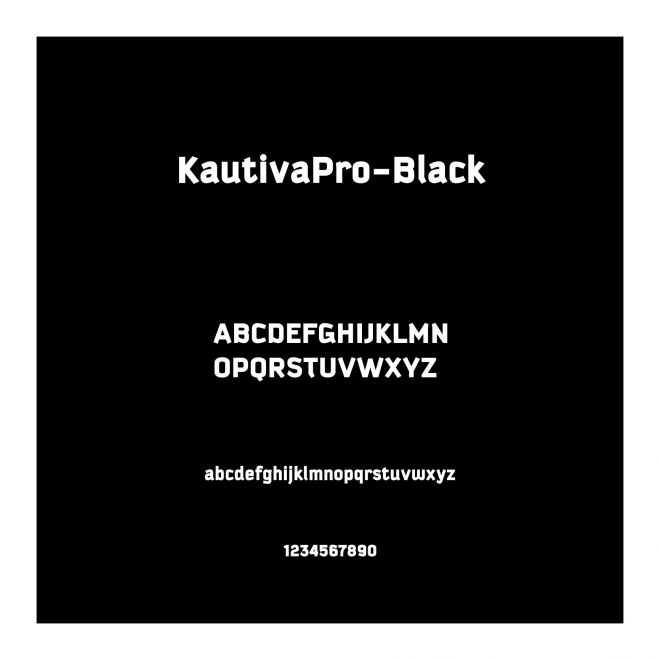 KautivaPro-Black