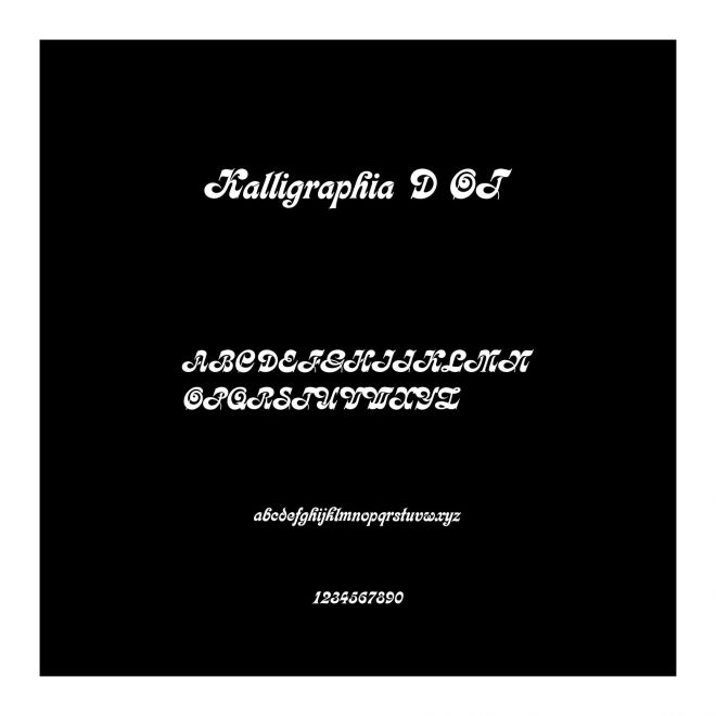 Kalligraphia D OT