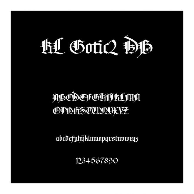 KL Gotic2 DB