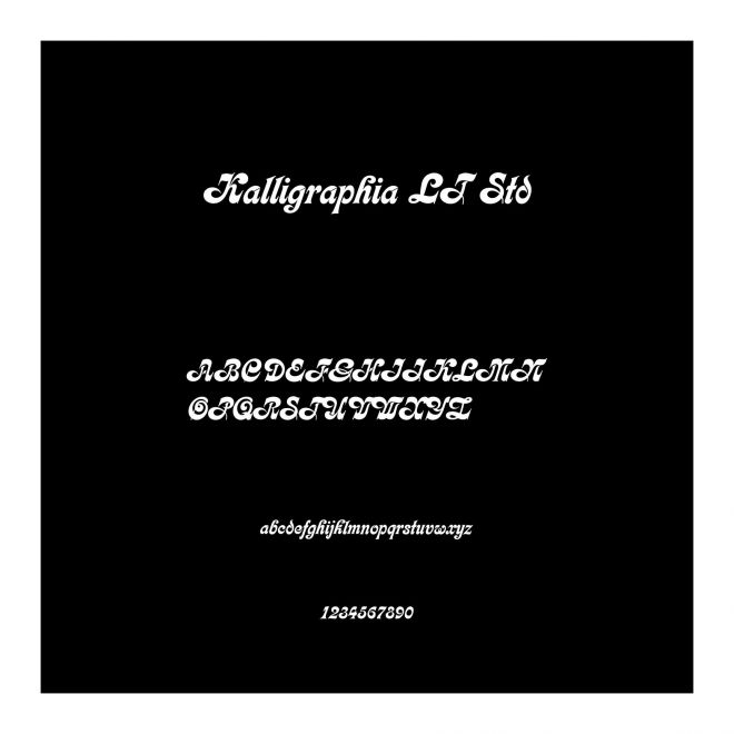 Kalligraphia LT Std