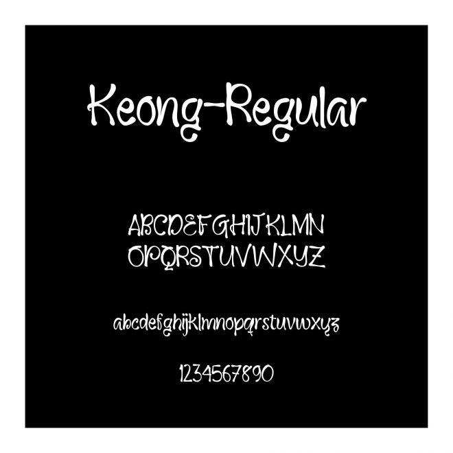 Keong-Regular