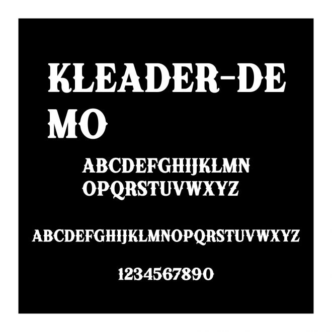 Kleader-Demo