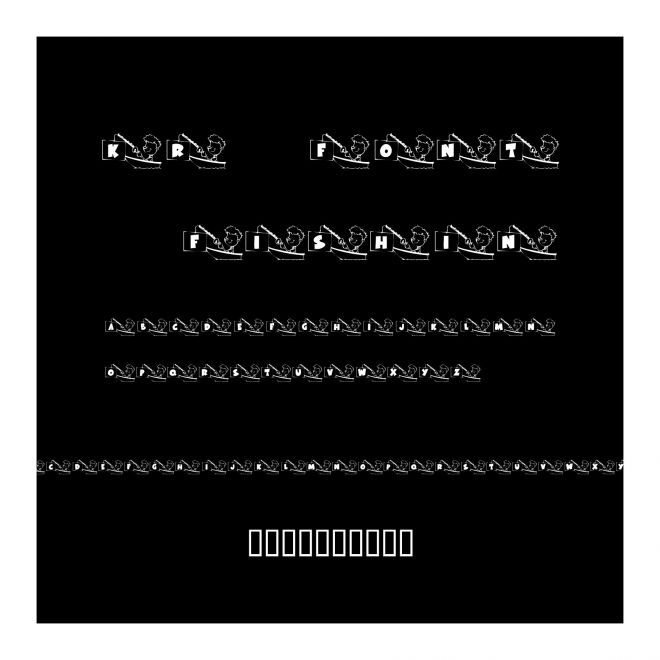 KR Font Fishin