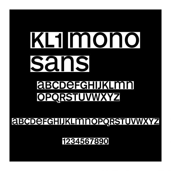 KL1 MonoSans
