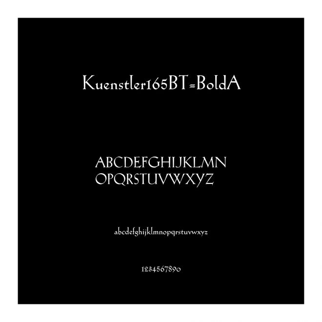 Kuenstler165BT-BoldA